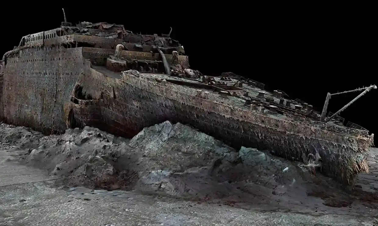 NAUKA | 'She has stories to tell': digital scan of Titanic wreck could  reveal its secrets