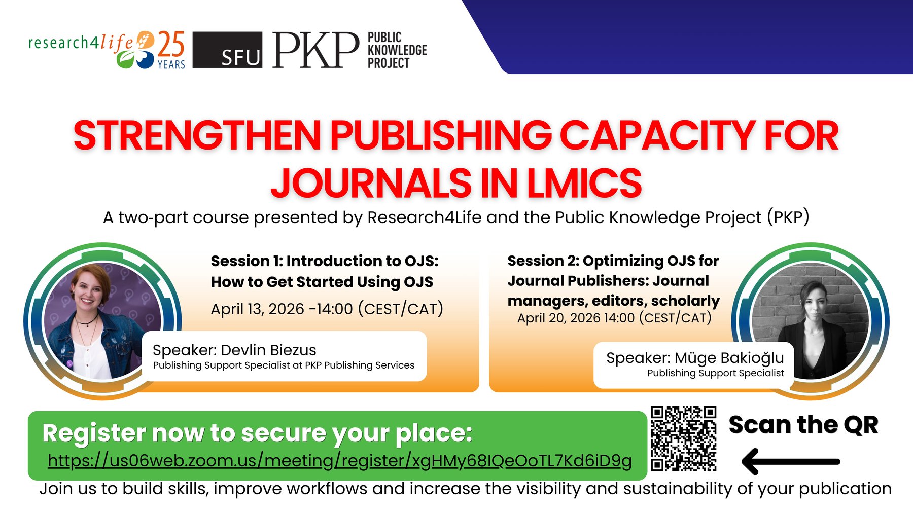 R4L and OJS Publisher Training April 2026